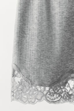 SHORTS POINTELLE ENCAJE / Gris vigor? - Zara фото 10