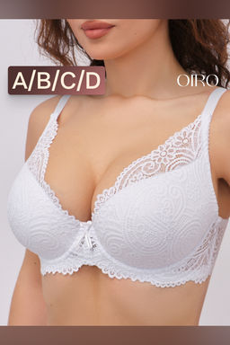 Бюстгальтер кружевной OIRO с пуш-ап ALICE 1032