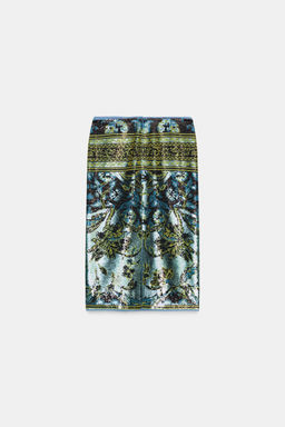 ZW COLLECTION LIMITED EDITION SEQUIN MIDI SKIRT - Zara фото 4