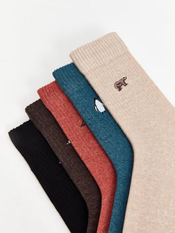 Bask?l? Erkek Soket ?orap 5li - Waikiki фото 3