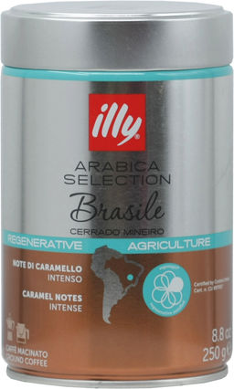 Illy. Brasile (молотый) 250 гр. жест.банка