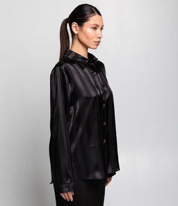 Рубашка #КТ8022 (1), чёрный - Dommod фото 2