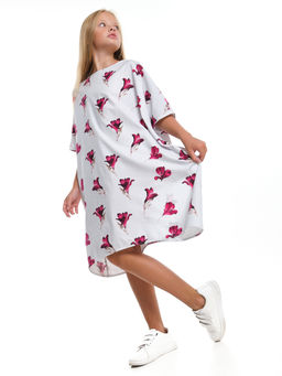 Платье Boho для девочки подростка UD 7931 гладиолусы - Mini maxi фото 6