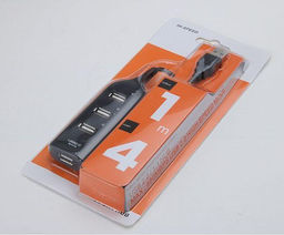 USB-HUB классический, 4 разъема, длина кабеля 30 см. 904743