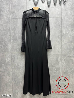 Платье макси с кружевным верхом - Bruno фото 3