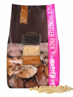 Ital Wax Горячий плёночный гранулированный воск для депиляции / Натуральный, 2 кг