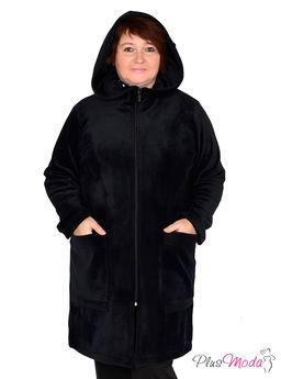 Куртка-толстовка Модель №496 размеры 44-84 - Plusmoda фото 3