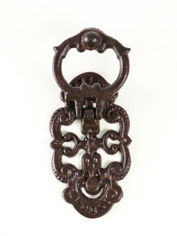 Ручка дверная чугун «Цветочная», 9.5×3.5×17.5 см