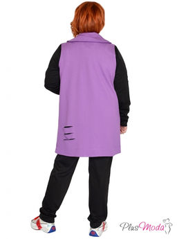 Жакет-дубленка Модель №1384 размеры 44-84 - Plusmoda фото 30