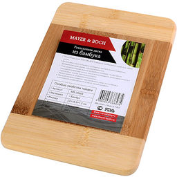 30663 Доска разделочная 22х15,5 см Бамбук MB(х24) - Mayer&boch фото 3