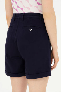 Женские темно-синие тканые шорты Неожиданная скидка в корзине - U.s. polo assn фото 7