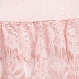 Платье комбинированное с кружевом, Доведу до мечты (soft pink) - Charutti фото 18