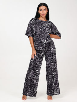 02 ЖЕНСКИЙ КОСТЮМ (брюки) (Серый леопард)