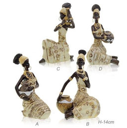 Статуэтка Африканка 14 см / 26226E /уп 48/ - Галеонтрейд фото 2