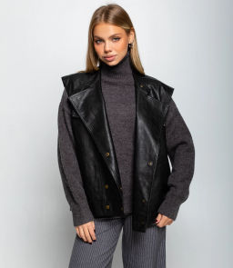 Жилет #КТ6366, чёрный