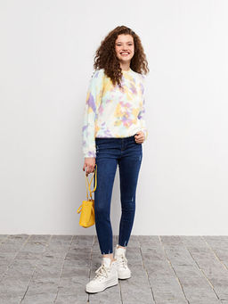 Y?ksek Bel J?piter S?per Skinny Fit Kad?n Jean Pantolon