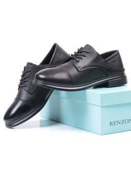 03-DCO51-1 BLACK Полуботинки женские (натуральная кожа)