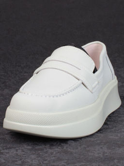 03-PDD171-5 LT. GREEN Полуботинки женские (натуральная кожа)