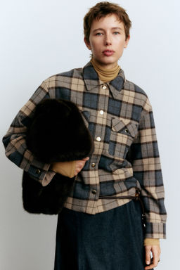 Chaqueta camisera oversize - H&m фото 4