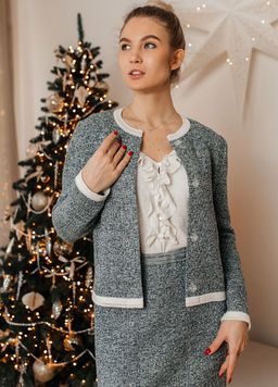 Жакет полушерсть, ВОЛТРИ  фото 6