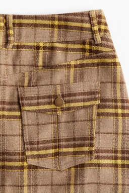 Brushed-finish mini skirt - H&m фото 2