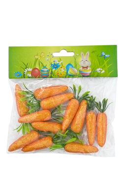 Пасхальный декор "Морковка" 5 см (12 шт) SF-7199, №2