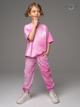 Костюм Daily girl тайдай розовый mini - Sovalina фото 9