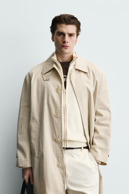 GABARDINA REGULAR FIT / Beige - Zara фото 2