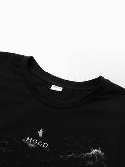 Лонгслив мужской MINAKU: Mood, черный, размер 44