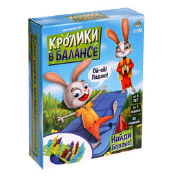 Настольная игра для детей Кролики в балансе, 1 игрок, 4+ - Лас играс kids фото 12