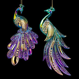 АКЦИЯ Цена за 1 шт. Украшение ErichKrause Decor Павлин северное сияние 15.5см