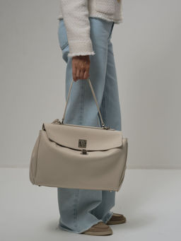 Сумка Barbara DBR 31105 светлый крем фото 2