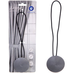 Подхват для штор на магните "Галактика графит" 6см S1741