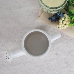 Кашпо Лейка 14,5x6,5 см / 18085W /уп 120/белое - Галеонтрейд фото 4