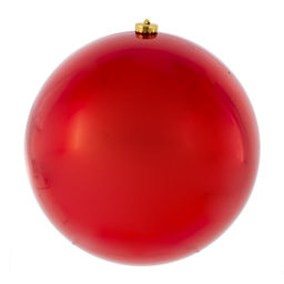 Украшение новогоднее Шар "Алое чудо", D 25 см, L25 W25 H25 см