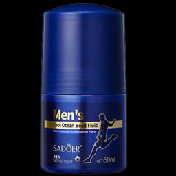 Sadoer Mens Cool Ocean Bead Fluid, 50g - Дезодорант мужской Грейпфрукт, жасмин, сандал