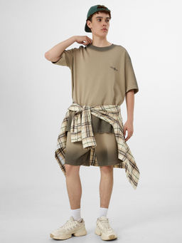 Комплект мужской коричневый: футболка и шорты - Mark formelle фото 9