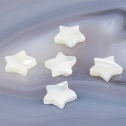 Бусины для украшений из Перламутра (5 шт)