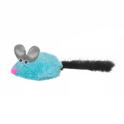 Игрушка для кошек Мышка с хвостом из натуральной норки 29оп66 sh-07457