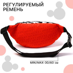 Сумка поясная детская, 25х6х13 см, Микки Маус