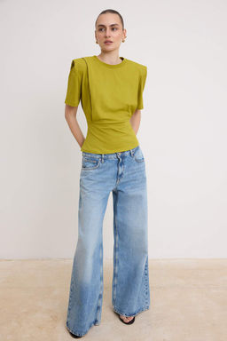 Siyah Duz Regular Bisiklet Yaka Standart Kol K?sa %100 Pamuk Orme T-Shirt TWOSS26TS00250 - Trendyolmilla фото 5