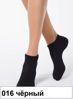 Носки жен. CLASSIC 7С-34СП (короткие)(72/6) КСЗ - 016 чёрный