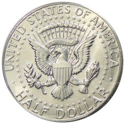 1/2 доллара (50 центов) 1966 года США