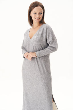 Платье Fantazia Mod 4935 серое  фото 3