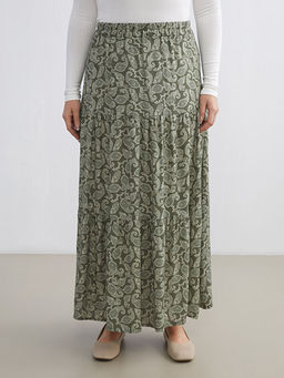 Beli Lastikli Desenli Katkat Etek