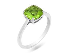 Кольцо из серебра султанит, SL-RS-2192