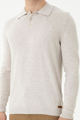 U. S. Polo Assn Мужской свитер из каменного меланжа - U.s. polo assn фото 20