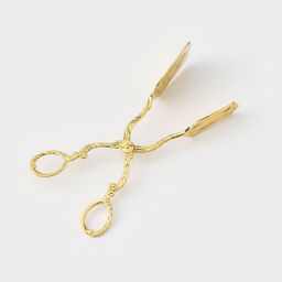 Щипцы для подачи «Рахат золото», h=22 см, металл, золотистые