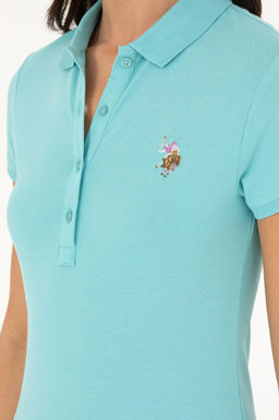 Женская мятная футболка - U.s. polo assn фото 7
