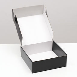 Цена за 5 шт. Коробка самосборная, чёрная, 23 х 23 х 8 см - Simaland фото 3